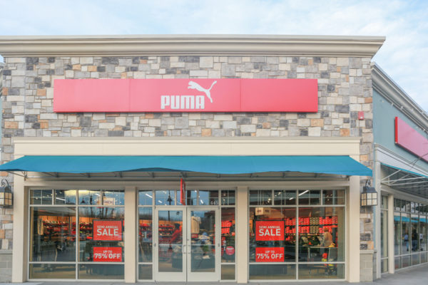 Puma in the New Jersey Outlet