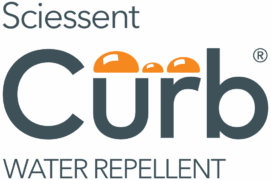 Curb water repellent finish for enhanced fabric performance and extended durability